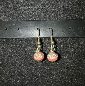 COPY - Vintage Czech glass beads earrings